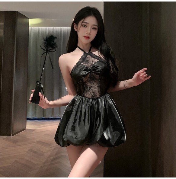 FEE ET MOI - Sexy Dark Night Dress (Black)